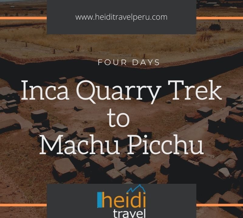 Cachicata Trail to Machu Picchu